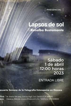 Charla  “Lapsos de sol” por Rosalba Bustamante