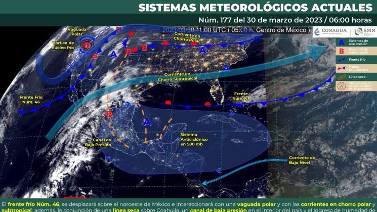 Se mantendrá clima cálido por corriente anticiclónica en Oaxaca