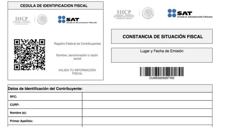 Inicia en abril entrega de constancia de situación fiscal