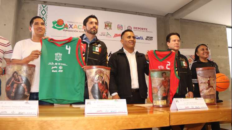 Presentan el Torneo Estatal de Basquetbol Oaxaca 2023 