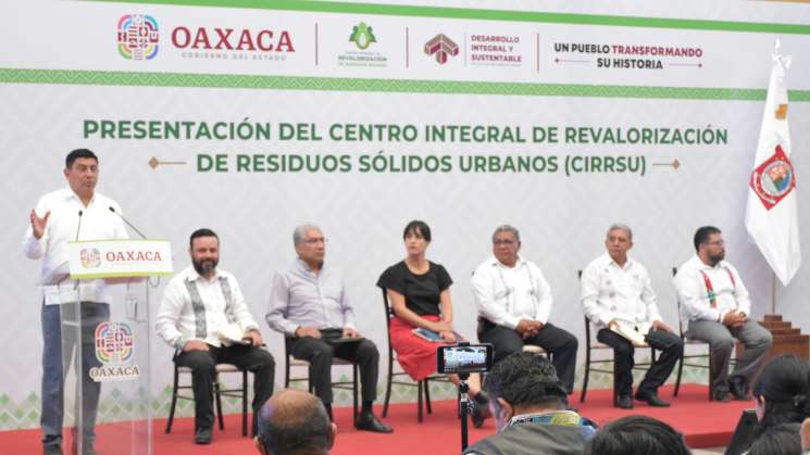 Anuncia Salomón Jara Centro Integral de residuos sólidos 