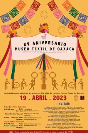 Cumple Museo Textil  XV aniversario