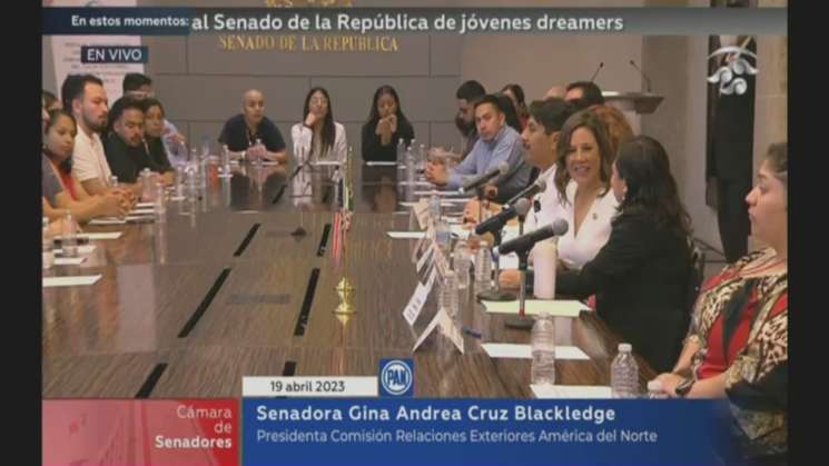 Piden dreamers a Senado mexicano frenar deportaciónes en EU