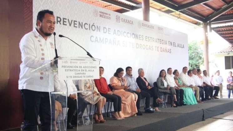 Inicia IEEPO “Estrategia en el aula: prevención de adicciones