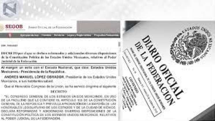 Publican en el DOF reformas aprobadas en el Senado