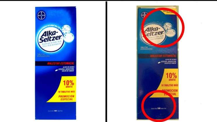 Cofepris alerta por falso Alka Seltzer, pide evitar su consumo