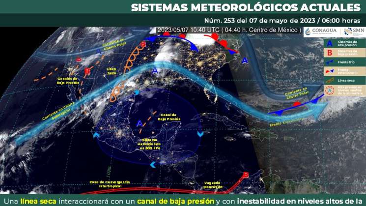 Se mantendrán temperaturas altas en Oaxaca y chubascos aislados