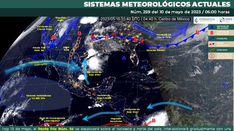 Ingreso de humedad provoca lluvias, calor intenso en la costa