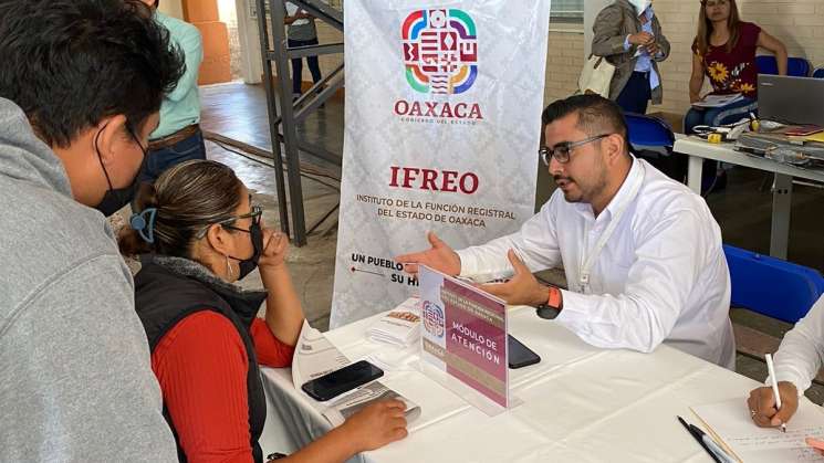 Brinda IFREO confianza en la ciudadanía oaxaqueña 