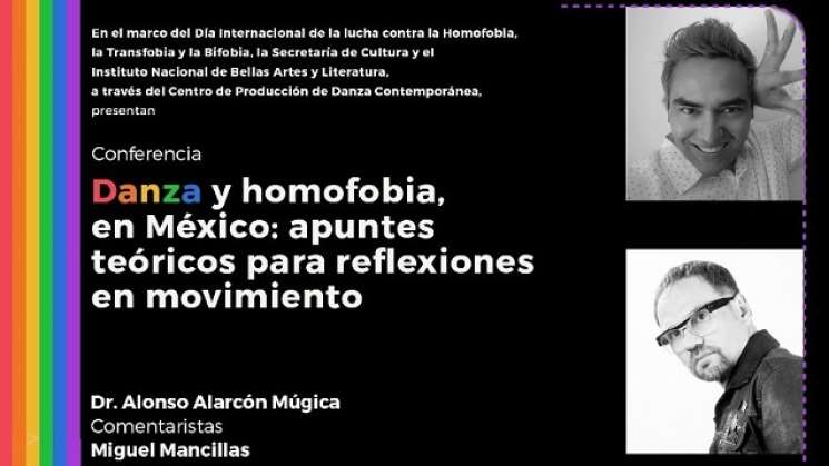 Ceprodac transmitirá  charla virtual Danza y homofobia en México