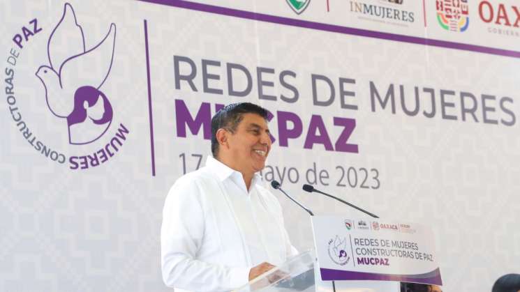 Inicia Redes de Mujeres Constructoras de Paz en Oaxaca