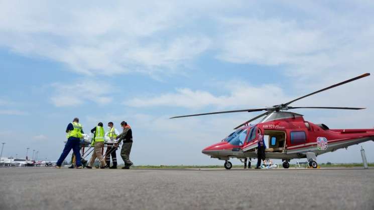 Aeronaves oficiales cumplen función social en Oaxaca