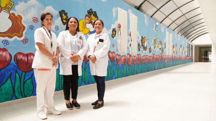 Brinda Hospital de la Niñez Oaxaqueña más de siete mil consultas