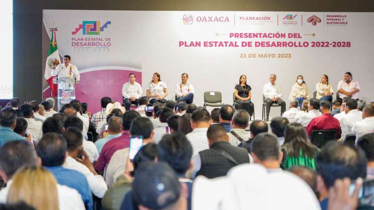 Presenta Salomón Jara el Plan Estatal de Desarrollo 2022-2028, 