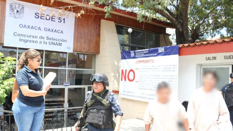 Personas Privadas de su Libertad aplican examen de ingreso a UNAM