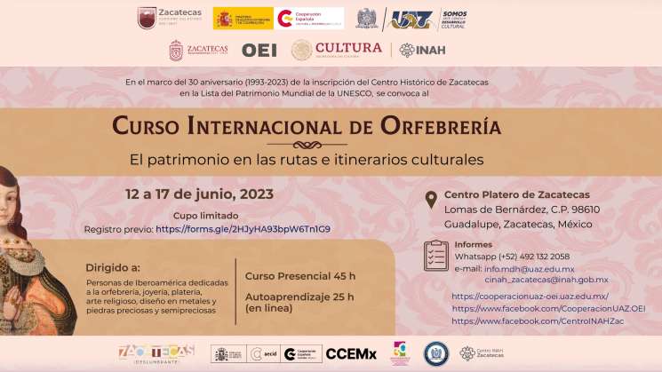 Convocan al Curso Internacional de Orfebrería