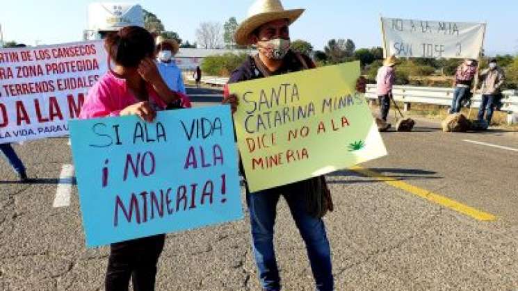 Pronunciamiento sobre la nueva Ley Minera en Oaxaca