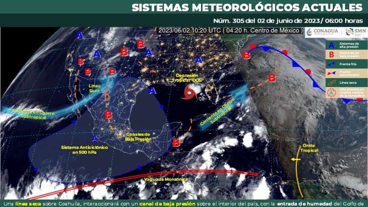 Ola de calor y lluvias fuertes en regiones de Oaxaca