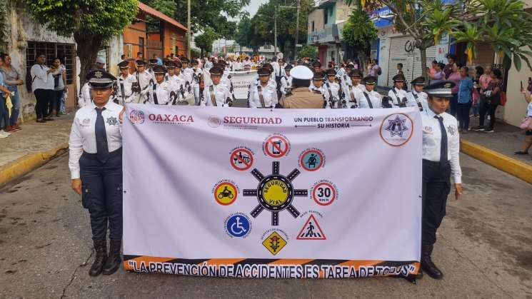 Participa niñez oaxaqueña por Día Nacional de Seguridad Vial