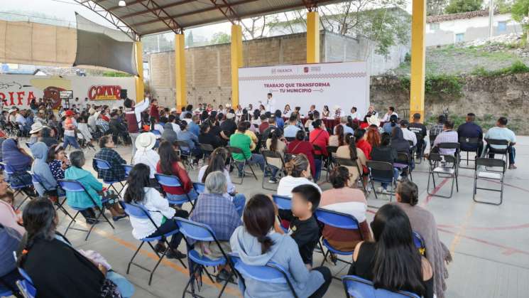 Resarce Gobierno rezago histórico en San Miguel Tlacotepec