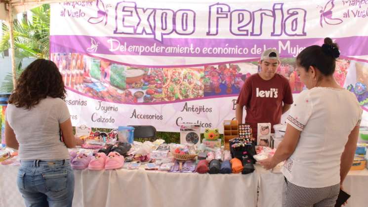 Este viernes, culmina Expoferia en apoyo a mujeres violentadas