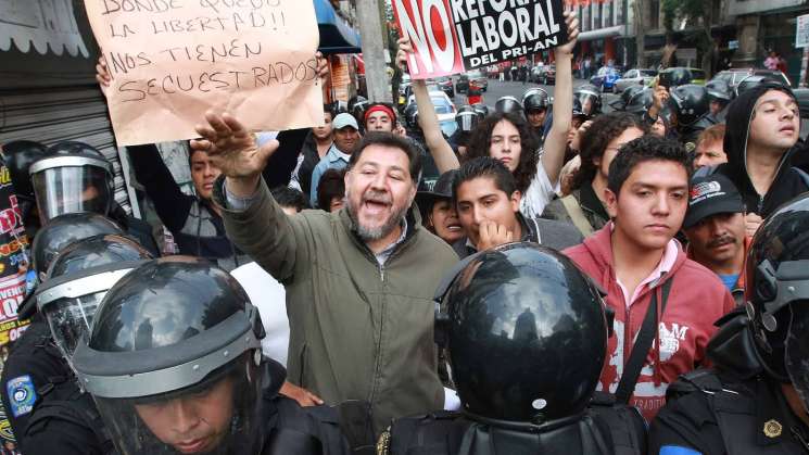 Iniciará Noroña su gira nacional con una marcha en Oaxaca