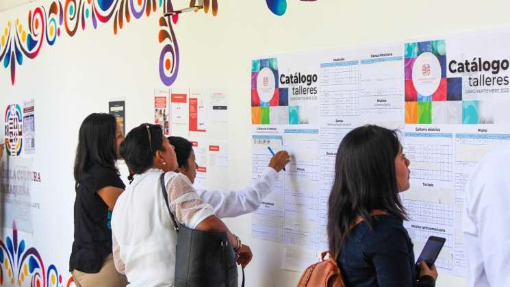 Termina inscripción a talleres de la Casa de la Cultura Oaxaqueña