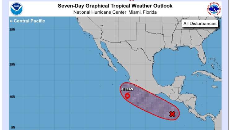 Pide Protección Civil tomar precauciones por la Onda Tropical 8