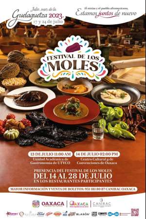 Festival de los Moles 2023 muestra riqueza gastronómica oaxaqueña