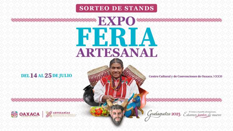 Lista de participantes en Expo Feria Artesanal Guelaguetza 2023