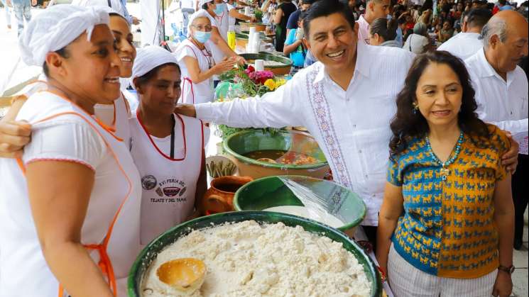 Gastronomía milenaria en la XVI Feria del Tejate y del Tamal