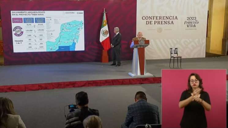 Rescata INAH más de 53 mil bienes inmuebles en via tren maya