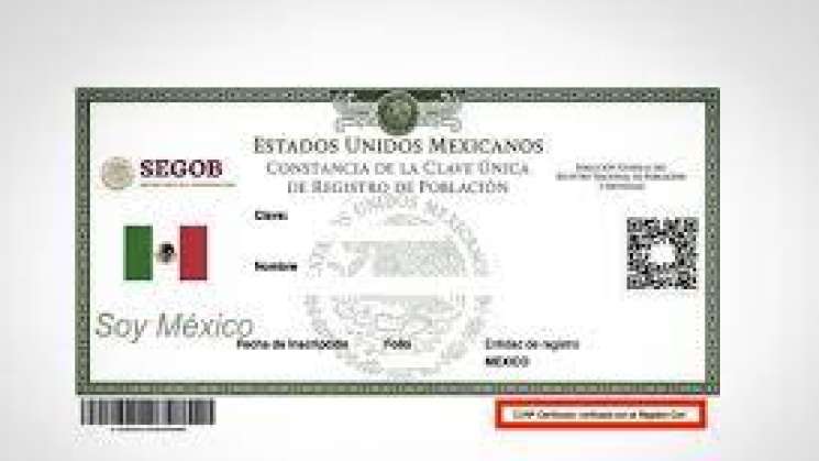 Descarga tu CURP certificada por internet de manera segura