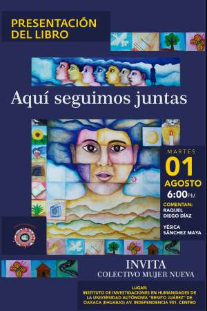 Invitan a presentación del libro “Aquí seguimos juntas”