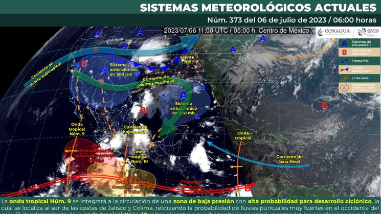 Se mantendrán lluvias puntuales en Oaxaca 