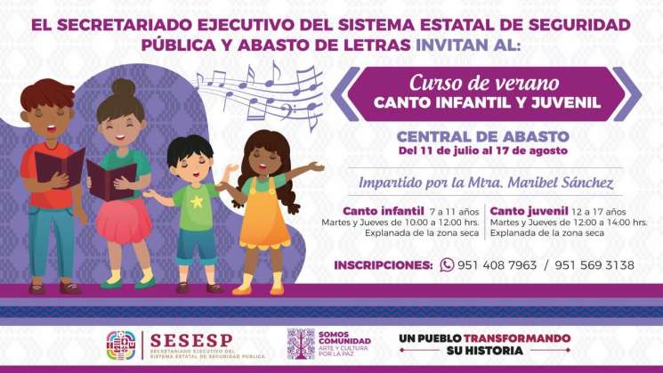 SESESP y Abasto de Letras invitan a Curso de Verano