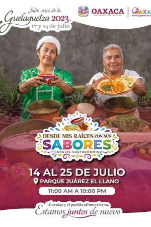 Tianguis Gastronómico “Desde mis raíces con sus sabores”