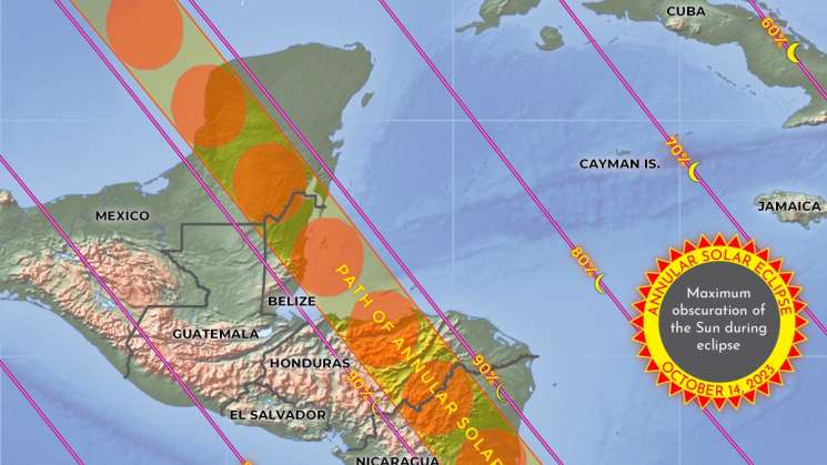 En Mexico se podrá ver eclipse solar en octubre