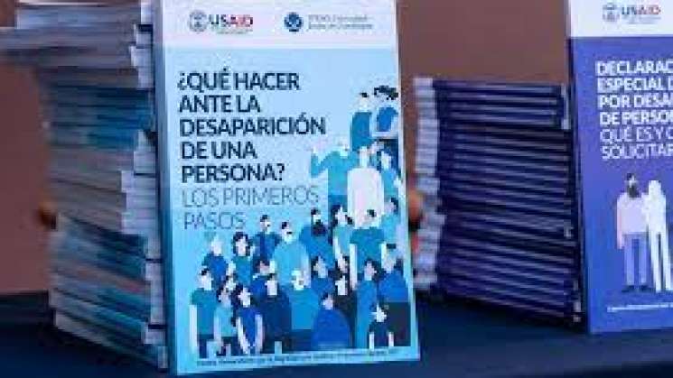 Lanzan guia ¿Que hacer ante la desaparición de una persona?