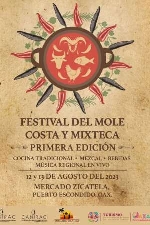 Puerto Escondido alista 1er Festival del Mole Costa y Mixteca