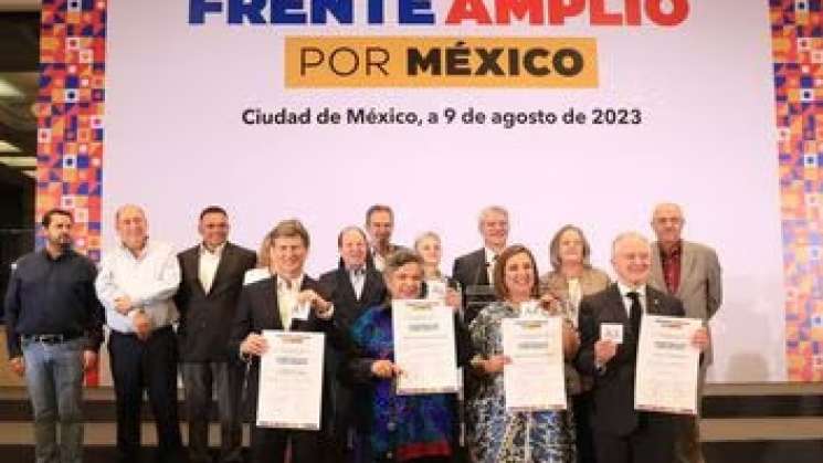 Hay 4 aspirantes a la presidencia por Frente Amplio por México