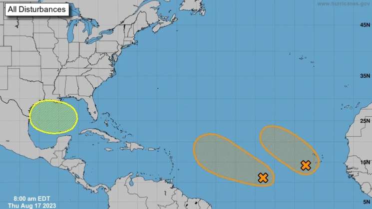 Alerta UE por 3 sistemas tropicales que amenazan al Atlántico