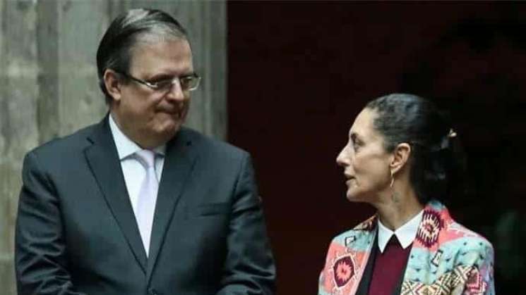  INE multa a Marcelo Ebrard y Claudia Sheinbaum