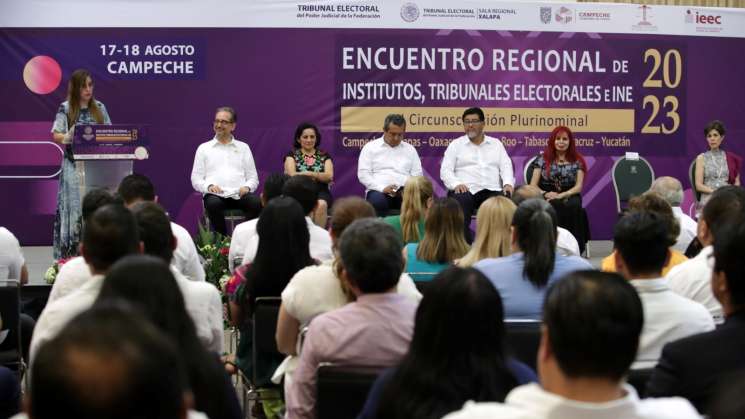 Encuentro regional de Institutos,Tribunales Electorales e INE