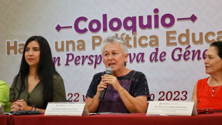 Coloca Gobierno de Oaxaca perspectiva de género en educación 