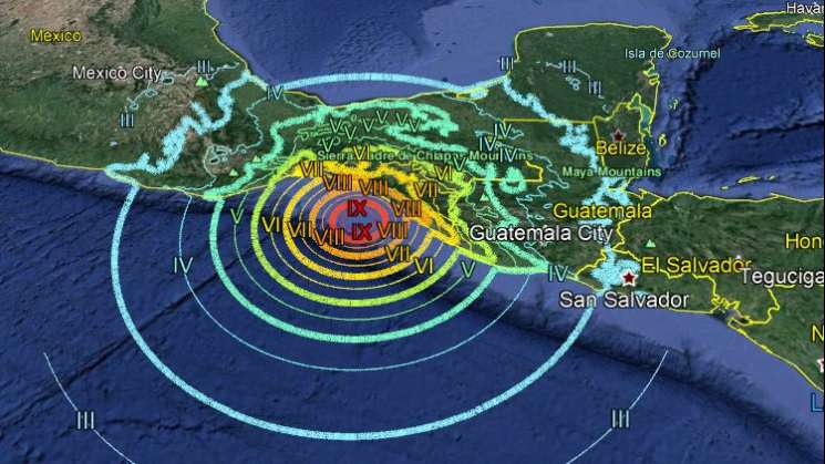 Monitorea Protección Civil las 8 regiones por sismo 