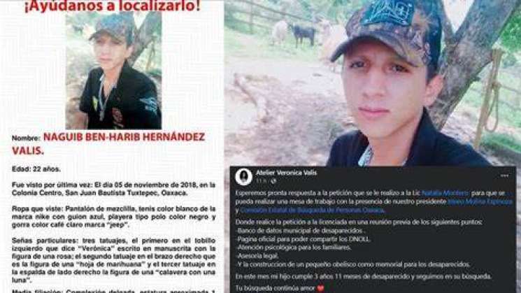 En Oaxaca amenazan a madre de joven desaparecido en Tuxtepec 