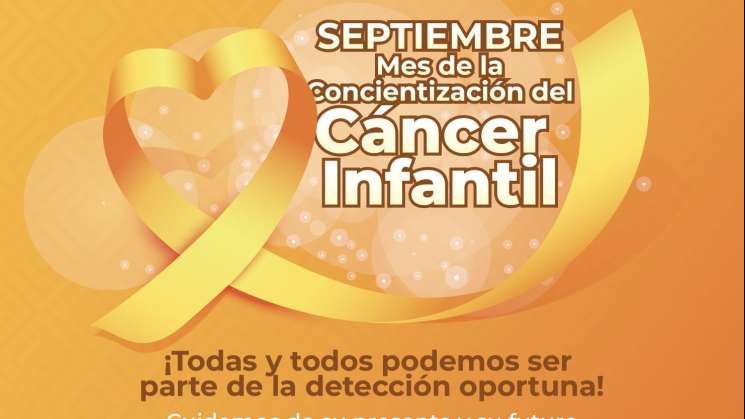 Septiembre, mes de la concientización del cáncer infantil  