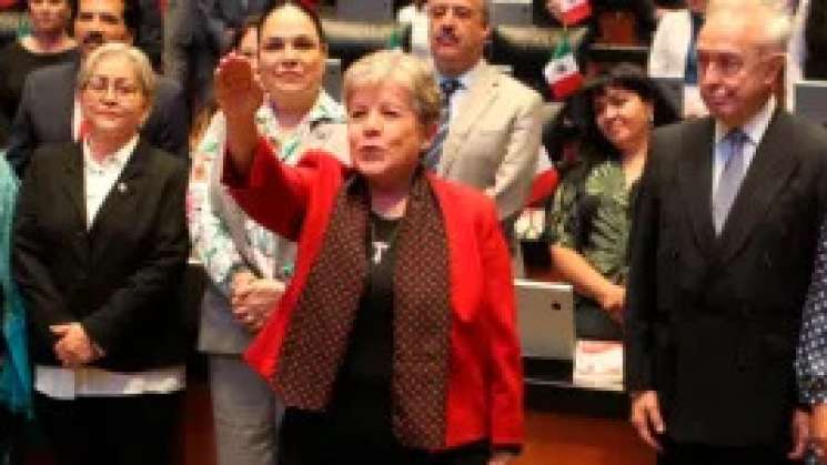 Senado ratifica a Alicia Bárcena como titular de la SRE