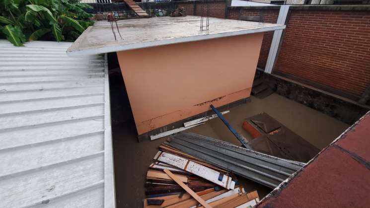 Auxilian a la población ante fuerte lluvia ocurrida en Tlaxiaco